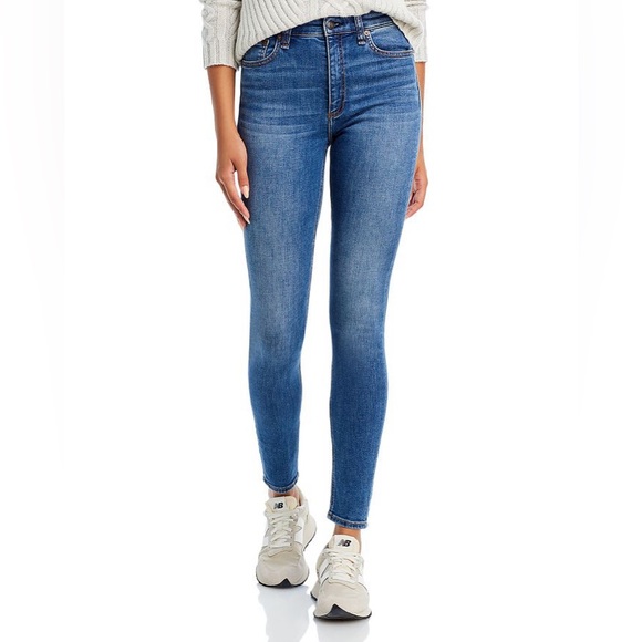 🧿 rag & bone Nina High-Rise Skinny Jeans in Garner Wash – Size 26 👖